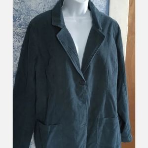 Envision avenue xl blue corduroy blazer